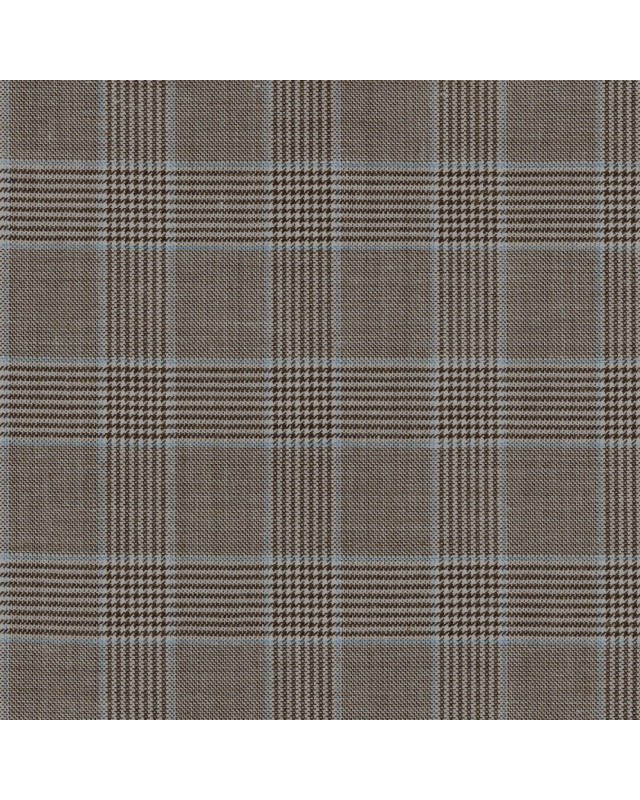 Brown 701317 - Wool Linen Suit