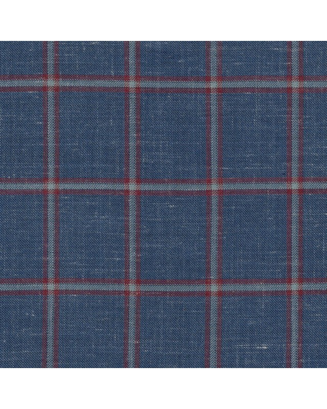 Blue 701323 - Wool Linen Suit
