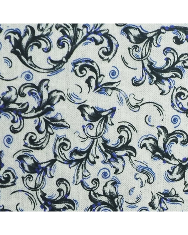 Blue PRT2315 - 100% cotton printed shirts