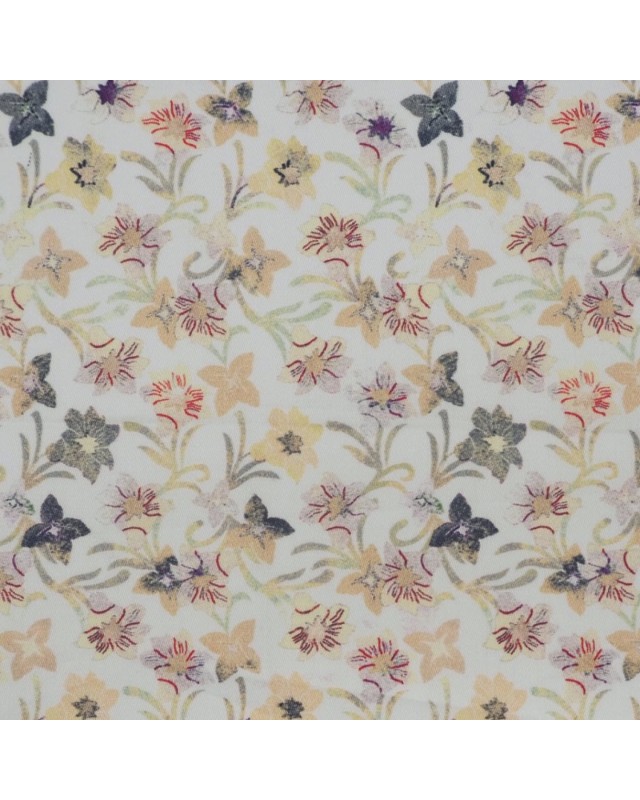 Beige PRT2318 - 100% cotton printed shirts