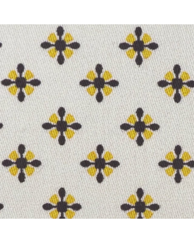 Yellow PRT2339 - 100% cotton printed shirts