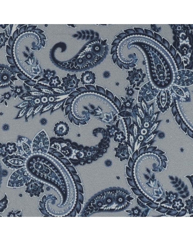 Blue PRT2348 - 100% cotton printed shirts