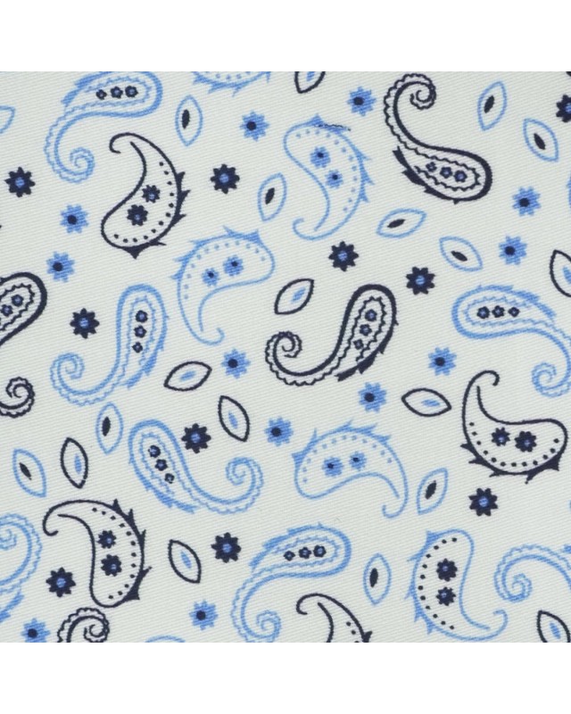 Blue PRT2365 - 100% cotton printed shirts