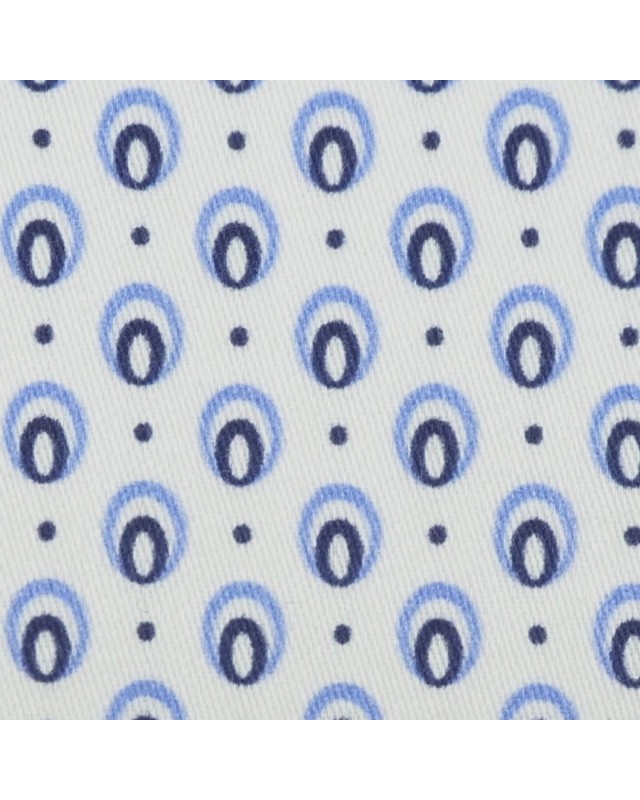 Blue PRT2368 - 100% cotton printed shirts