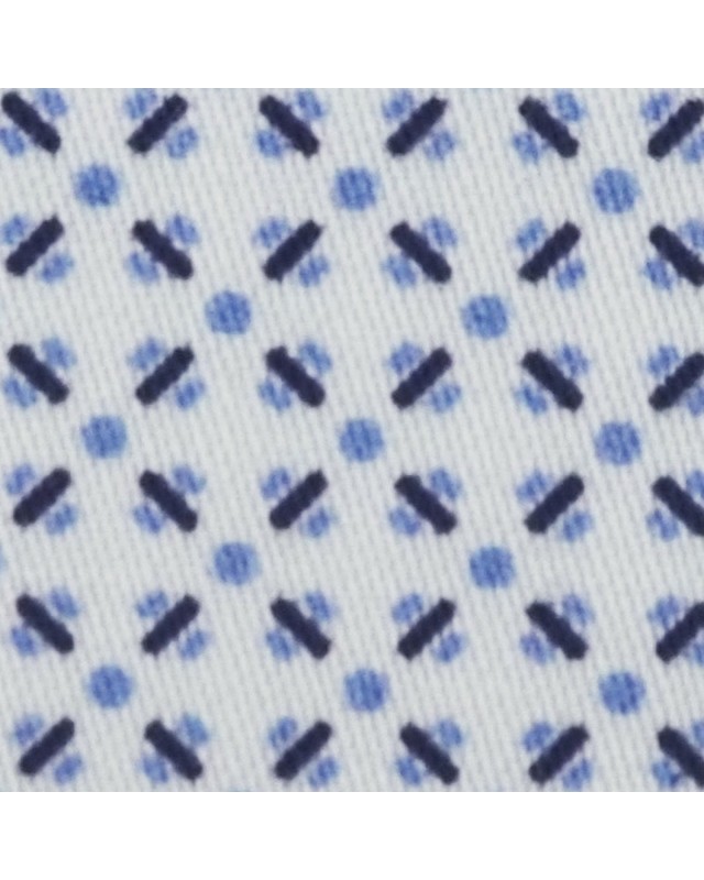 Blue PRT2380 - 100% cotton printed shirts