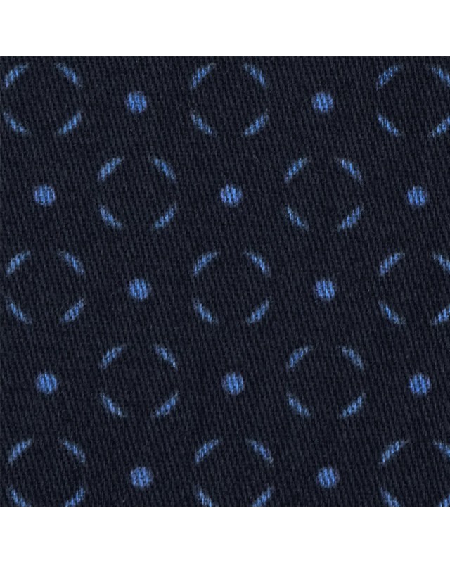 Blue PRT2402 - 100% cotton printed shirts