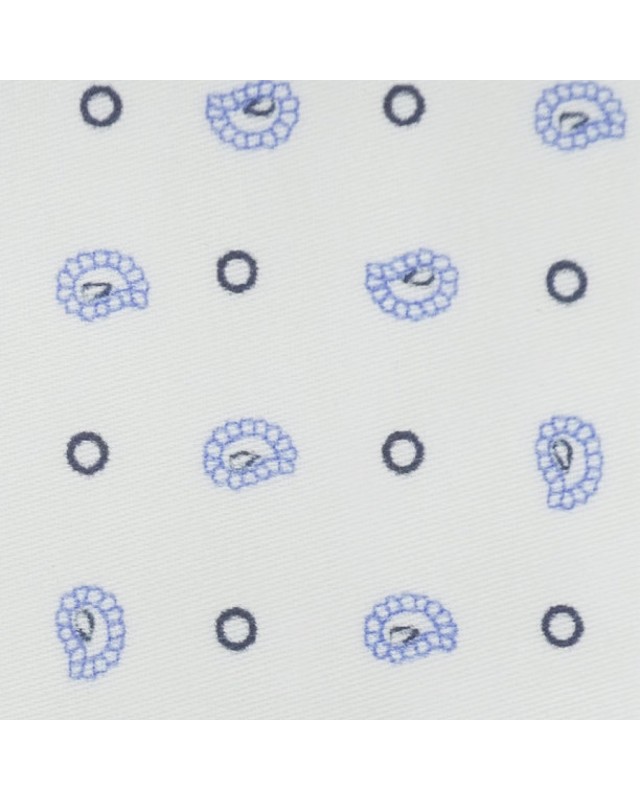 White PRT2415 - 100% cotton printed shirts
