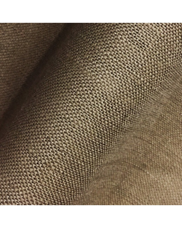 Dark Golden Linen Suit