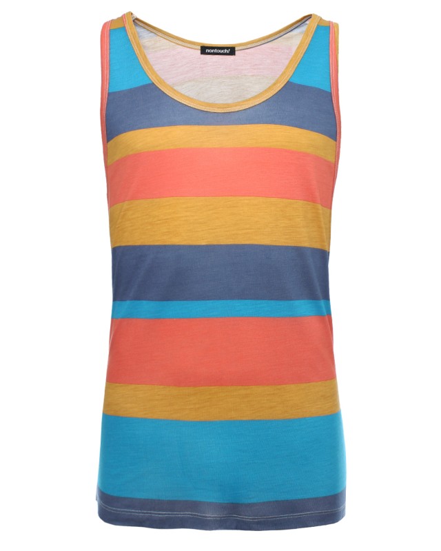 เสื้อกล้ามลายทางสลับสี