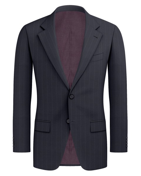 Blue 100306 - 100% Wool Pants