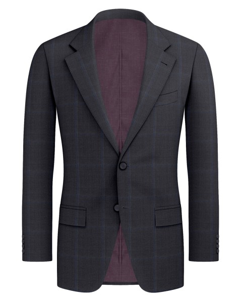 Grey 100334 - 100% Wool Pants