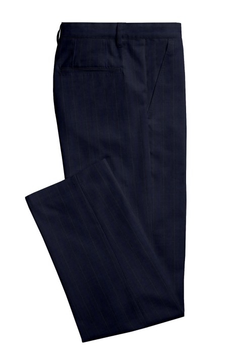 Blue 11500-29 - 100% Wool Super 150s Pants
