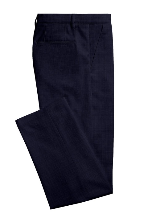 Blue 11500-45 - 100% Wool Super 150s Pants