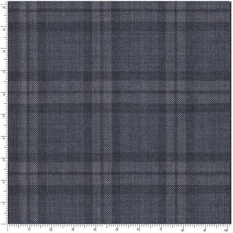 Grey 11500-46 - 100% Wool Super 150s Pants