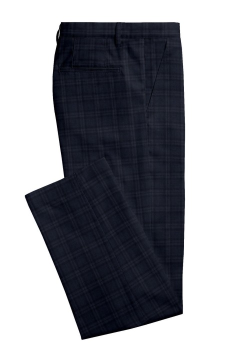 Blue 11500-47 - 100% Wool Super 150s Pants