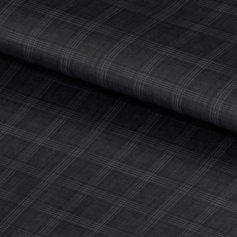 Grey 11500-48 - 100% Wool Super 150s Pants