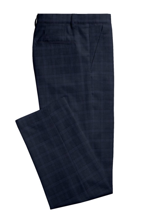 Blue 11500-50 - 100% Wool Super 150s Pants