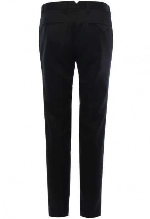 กางเกงขายาวแฟชั่น สีดำ