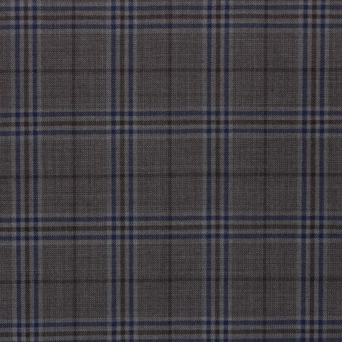 Medium Grey Brown Blue Windows Pants