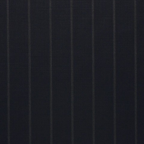 Dark Navy Blue Big Striped Pants