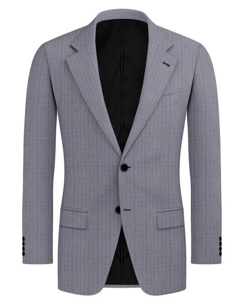 Grey 21172 - 100% Wool Pants