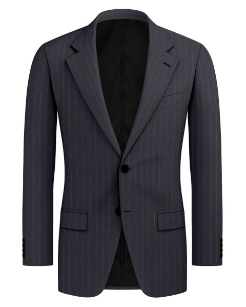 Black 21179 - 100% Wool Pants
