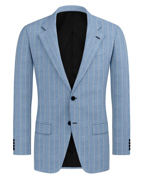 Blue 21187 - 100% Wool Pants