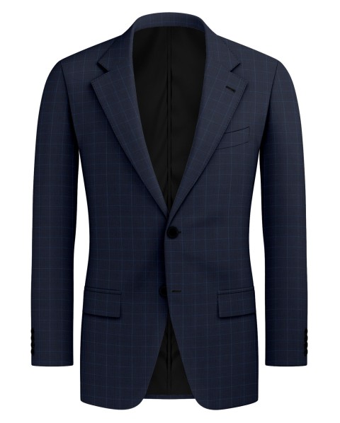 Blue 212609 - 100% Wool Pants