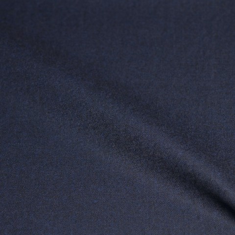 Navy Blue Denim Flannel Pants