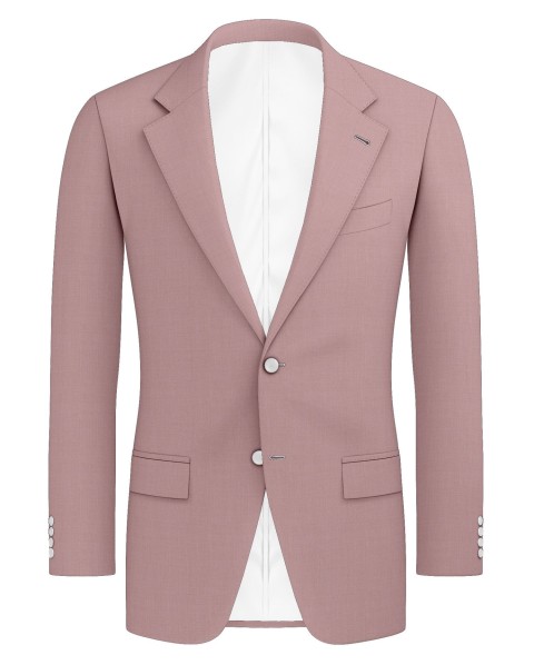 Pink 25013-25 - Hopsack Wool Pants