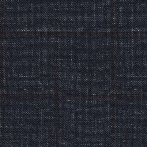 Blue 25060 - Wool Silk Linen Pants