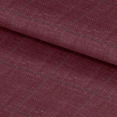 Red 25072 - Wool Silk Linen Suit