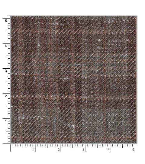 Brown 25084 - Wool Silk Linen Suit