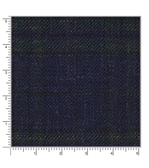 Blue 25095 - Wool Silk Linen Suit