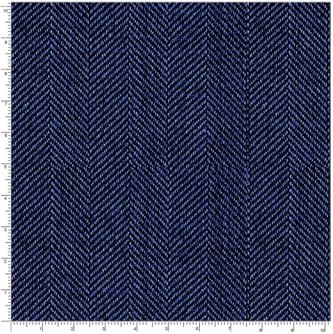 Blue 26001-4 - Wool Silk Linen Pants