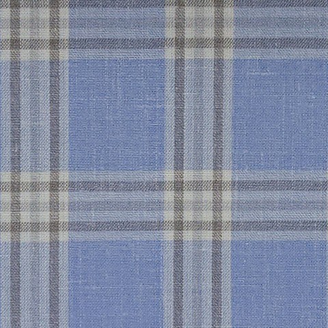 Blue 26006-2 - Wool Silk Linen Pants
