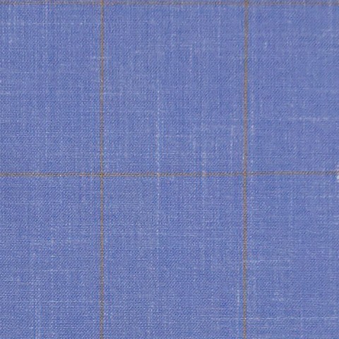 Blue 26006-7 - Wool Silk Linen Pants