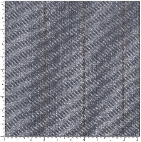Grey 26007-3 - Wool Silk Linen Pants
