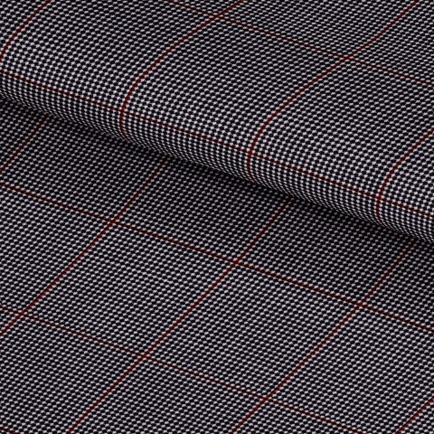 Black 4900-39 - 70% Blend Wool Pants