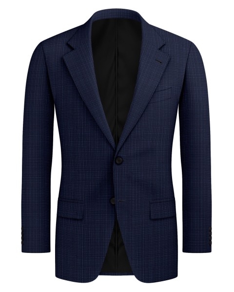 Blue 4900-8 - 70% Blend Wool Suit