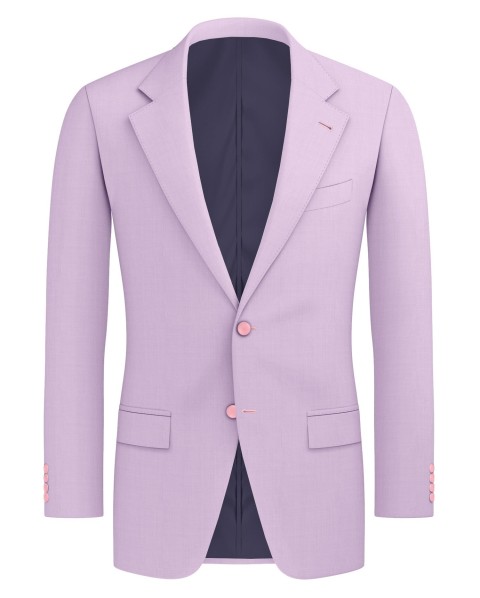 Pink 4901-15 - 70% Blend Wool Suit