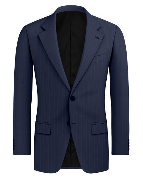 Blue 4901-20 - 70% Blend Wool Suit