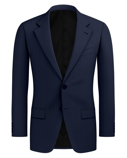 Blue 4901-21 - 70% Blend Wool Suit