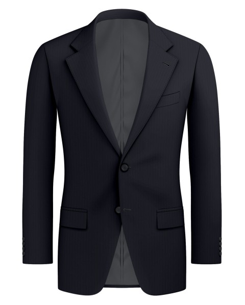 Blue 4901-39 - 70% Blend Wool Suit