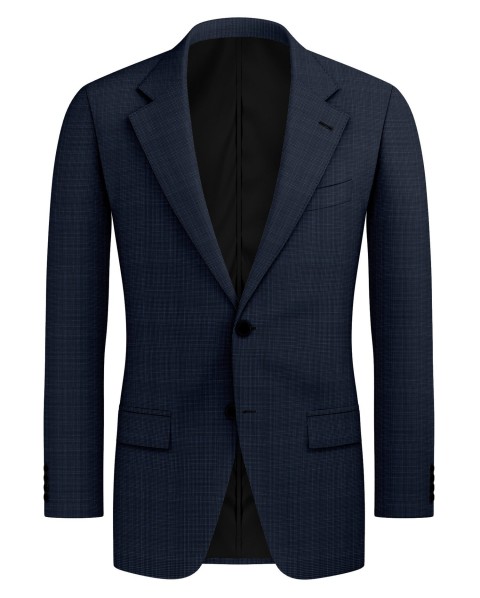 Blue 4901-55 - 70% Blend Wool Suit