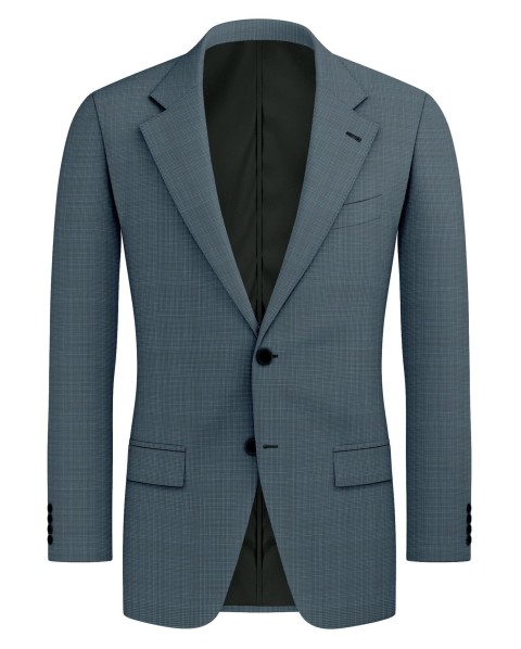 Blue 4901-56 - 70% Blend Wool Suit