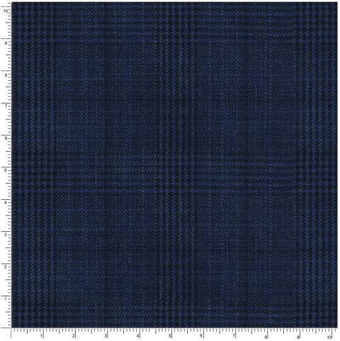 Blue 4901-68 - 70% Blend Wool Suit