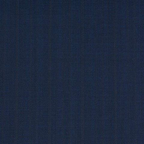 BLUE STRIPE WOOL BLEND