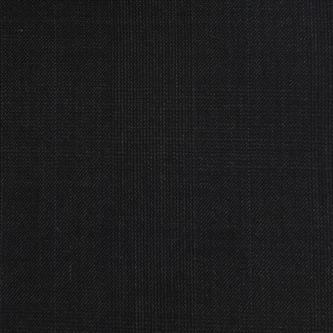 VERY DARK GRAY  (MOSTLY BLACK) GLEN PLAID WOOL BLEND