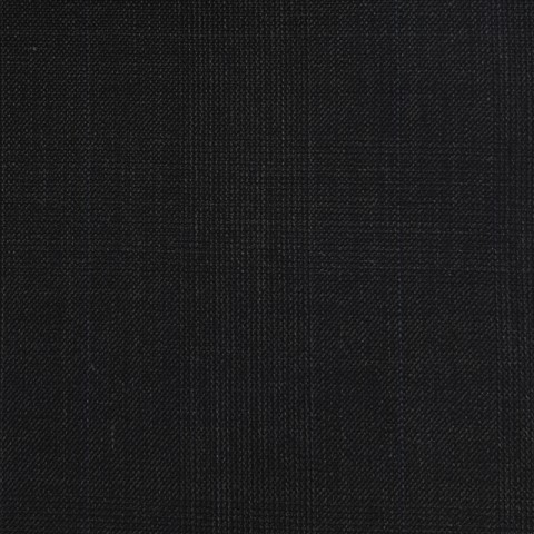 VERY DARK GRAY  (MOSTLY BLACK) GLEN PLAID WOOL BLEND